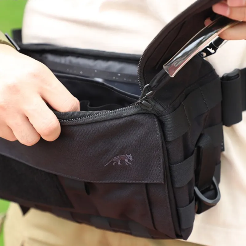 TASMANIAN TIGER Nylon Fabric First Aid Kit Medical Bag Fanny Pack Small Size Unisex Black-2