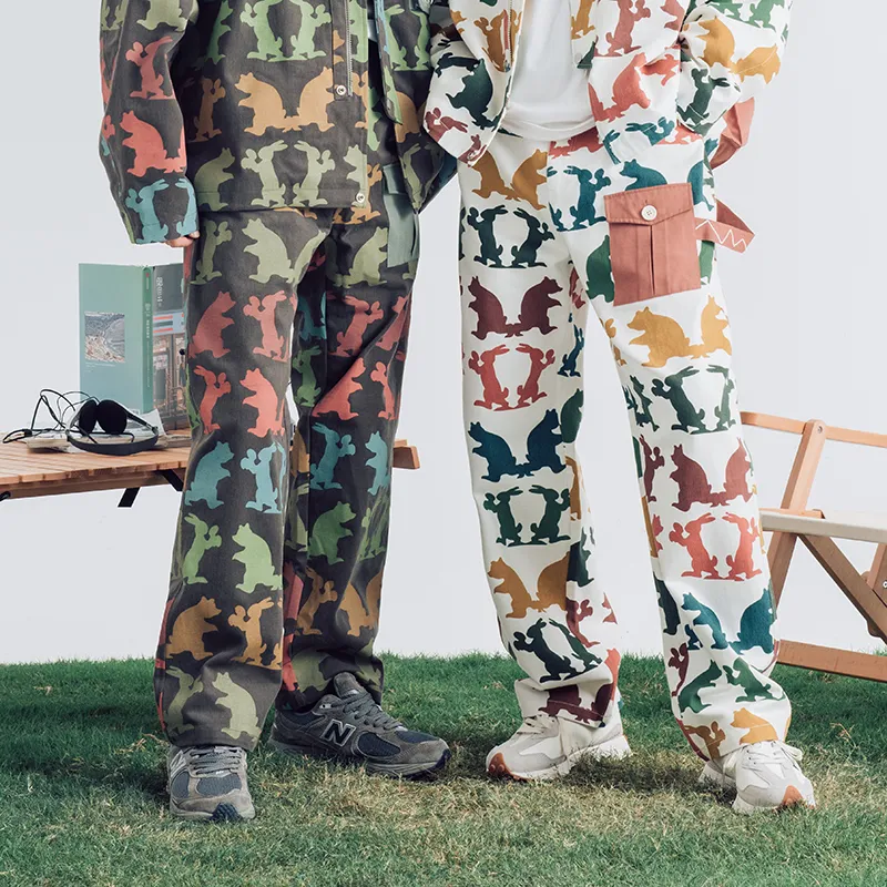 TIKIMOMOKA Casual Pants Unisex-2
