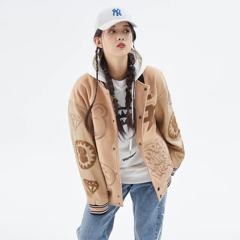 SPRAYGROUND Baseball Jacket Spring Unisex-13