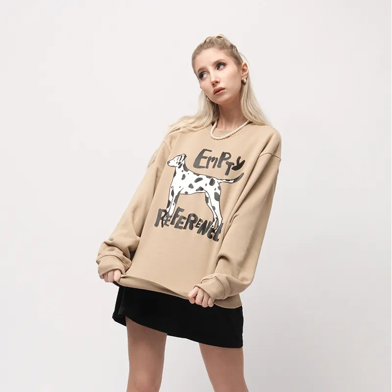 EMPTY REFERENCE Sweatshirt Unisex Coffee-4