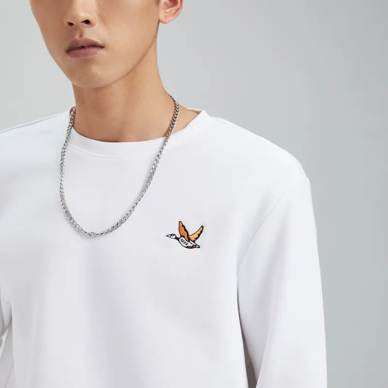 Erke Sweatshirts Men True White-2