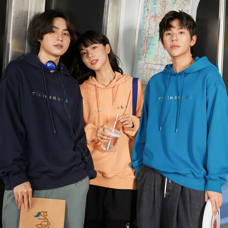 TIKIMOMOKA Japanese Tooling Couple Series Sweatshirts Unisex-3