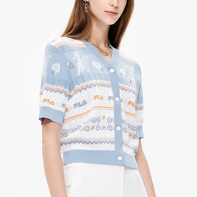 FILA Knitwear Women's Standard White-5
