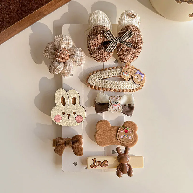 CHIMERA Hair Clips Kids' Coffee-5