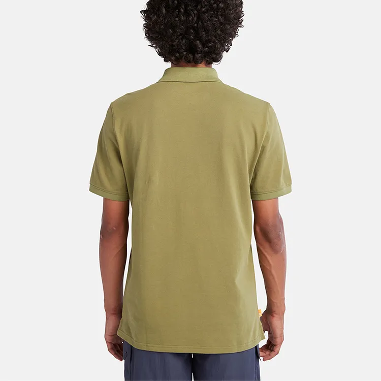 Timberland Polo Shirts Men Avocado Green-5