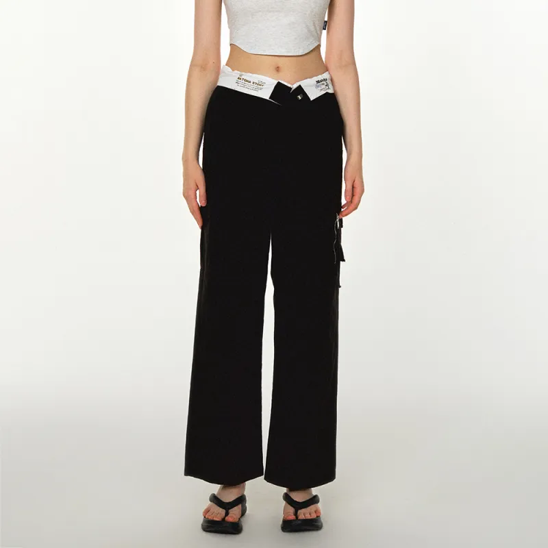 MATCHA STORY College Series Cargo Pants Unisex-2