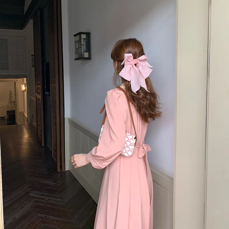 YUMOMO STAR Long Sleeved Dresses Women's-4