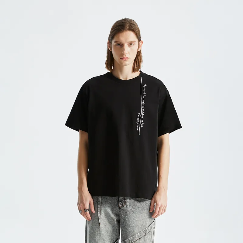 Organic Emotion T Shirts Unisex Black-2