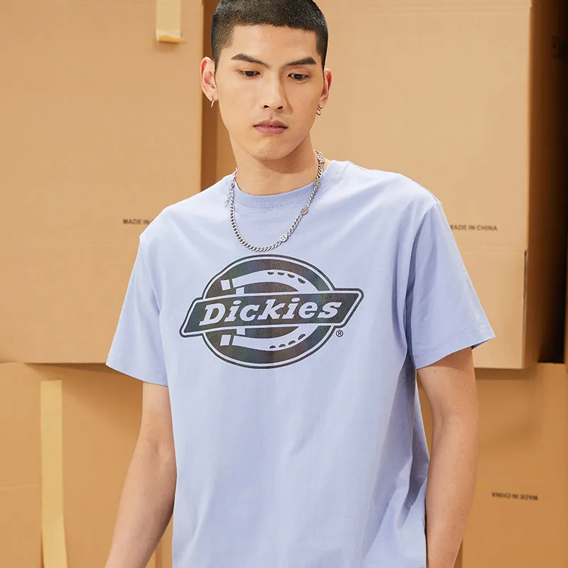 Dickies SS22 T Shirt Unisex Gray Purple-6