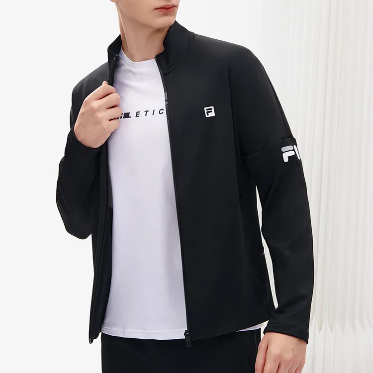 FILA Athletics Jackets Men Pitch Black-3