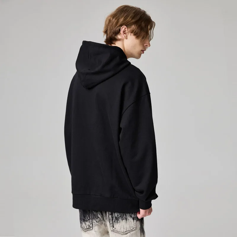 YLDP Sweatshirts Unisex Black-6