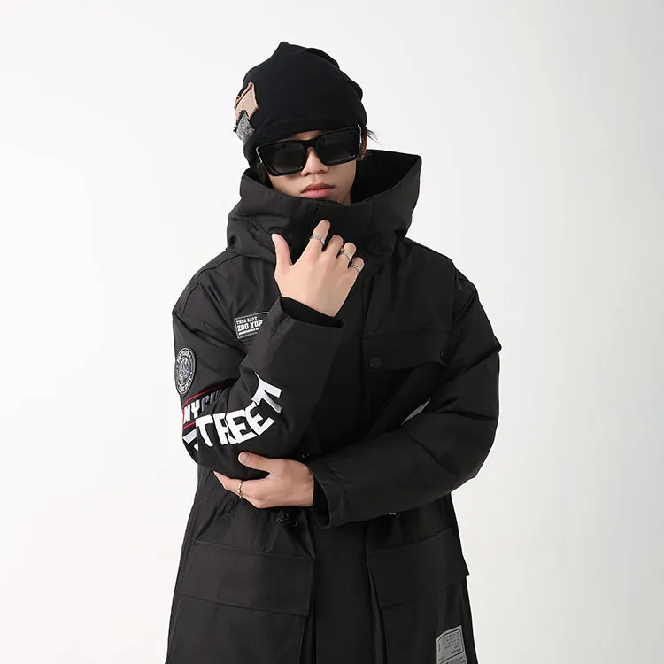 Zoo York Down Jacket Unisex Black-3