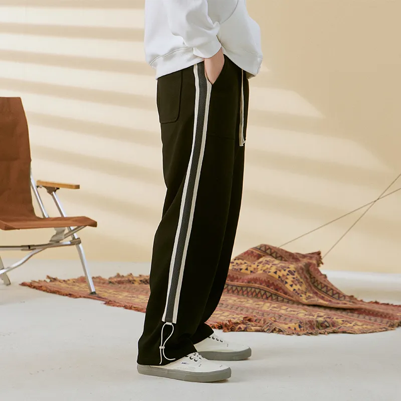 AMBER LIGHT Knitted Sweatpants Unisex-5