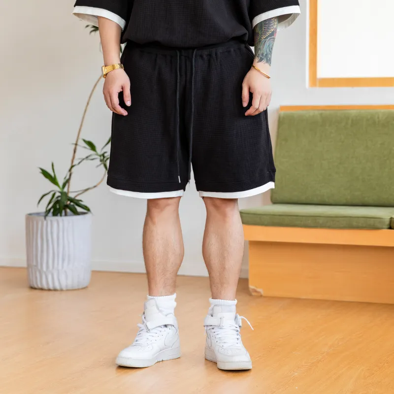 WAYNEXZAVIER Casual Shorts Men-8