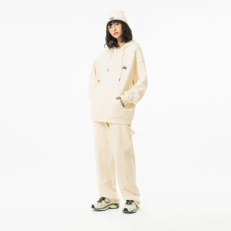 MostwantedLab Classic Rainbow Casual Pants Unisex Ecru-9