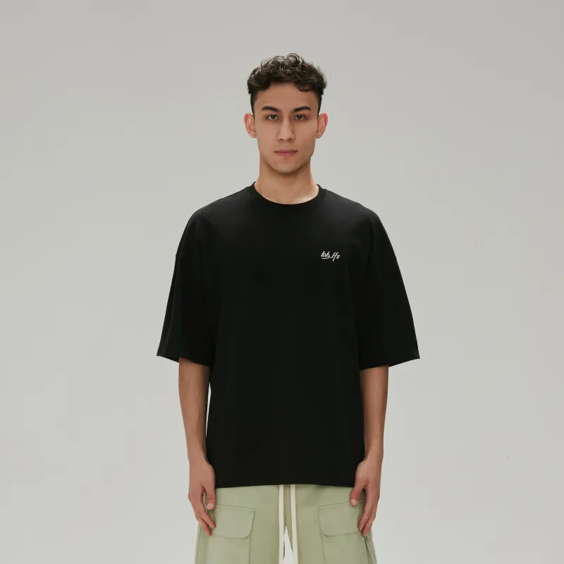 LAB.LFE T-Shirts Unisex Black-2