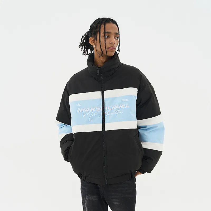 HARSH AND CRUEL Puffer Jackets Unisex-3