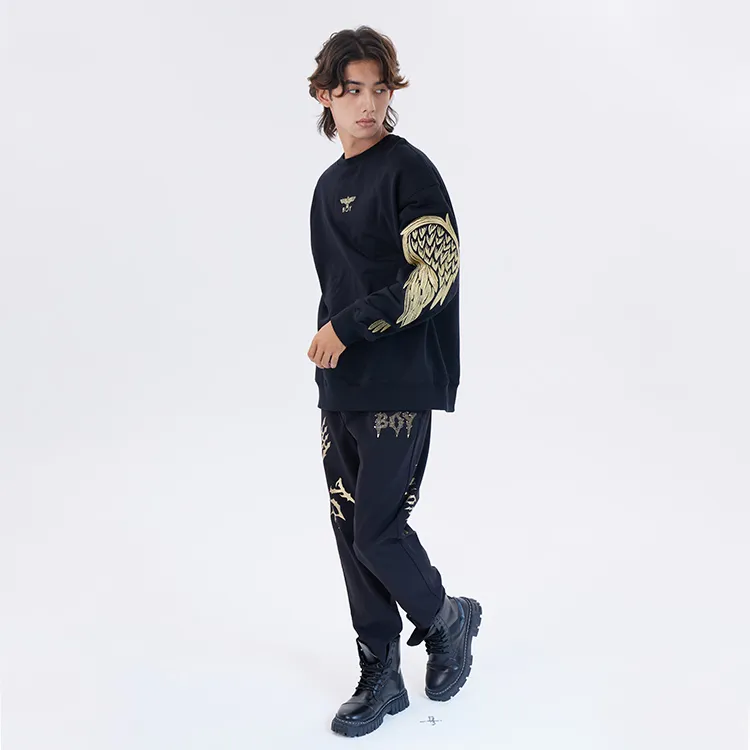 Boy London FW22 Sweatshirt Unisex Black-3