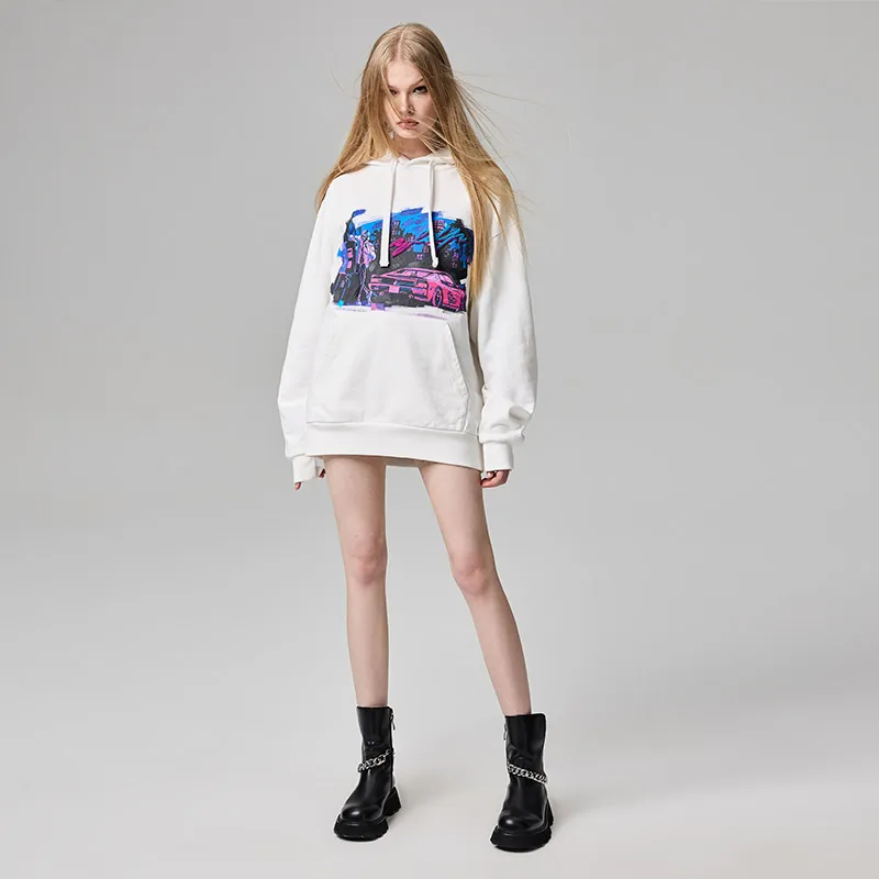 YLDP Sweatshirts Unisex White-4