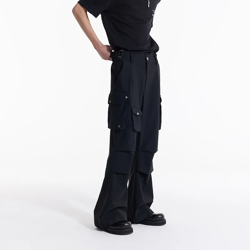 TERRA INCOGNITA Casual Pants Unisex Black-5