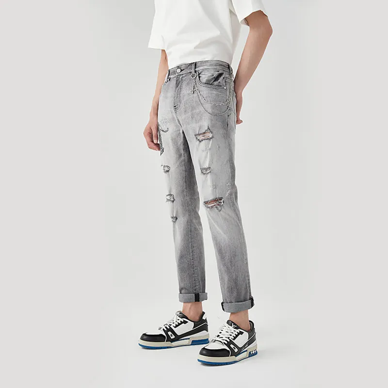 23R+ Jeans Men Gray-3