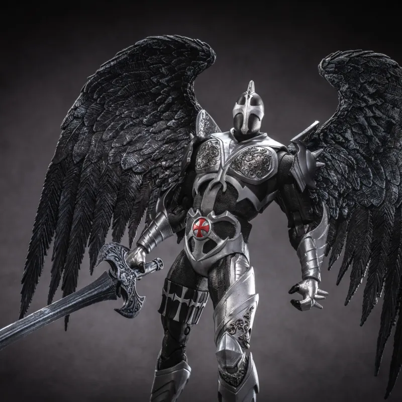 McFARLANE Spawn Second Wave Mechanical Gorilla Female Spawn Dark Redeemer Soul Lasher Gatling Denim Action Figures-10