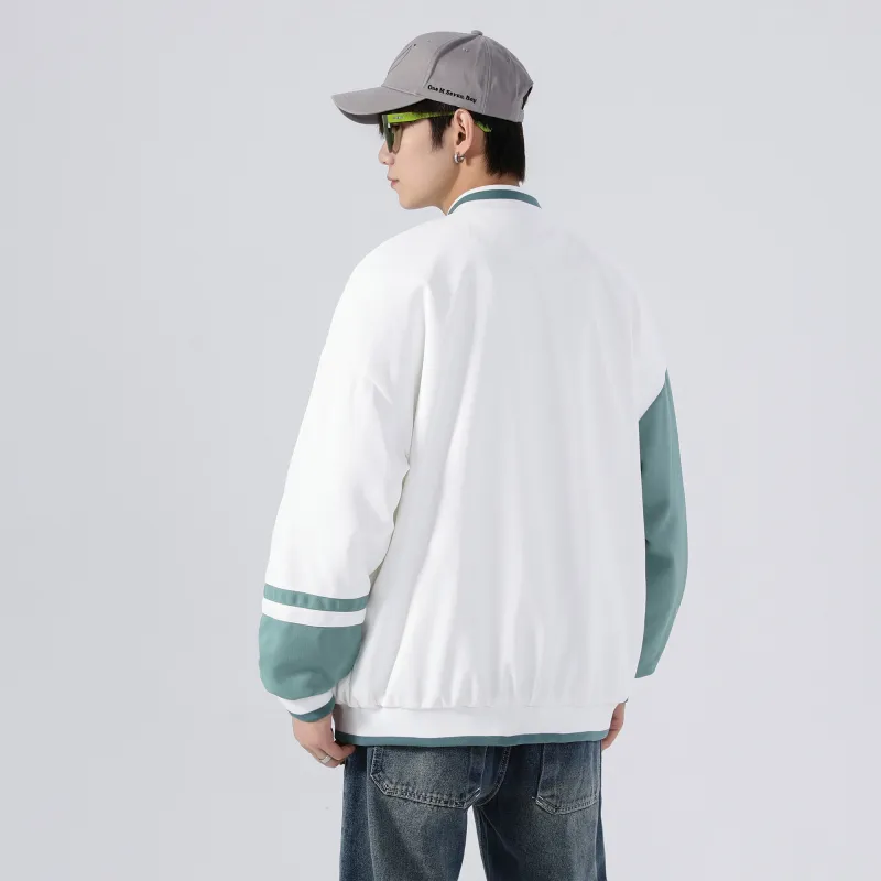 SIDEEFFECT Baseball Jacket Spring And Autumn Unisex-10