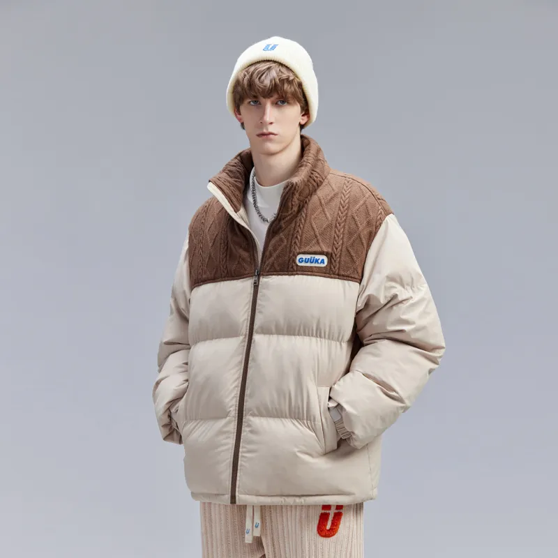 Guuka Puffer Jacket Men's Light Khaki-7