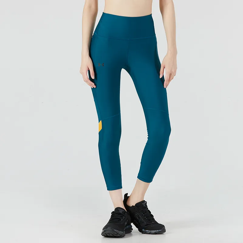 Under Armour Yoga Pants Women's Ocean Green-2