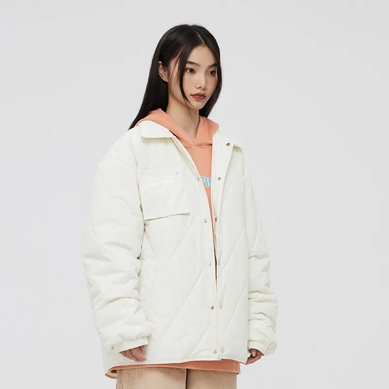 Fun x Garfield Puffer Jacket Unisex Light Base Color-2