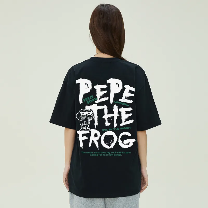 Pepe The Frog T Shirts Unisex-2