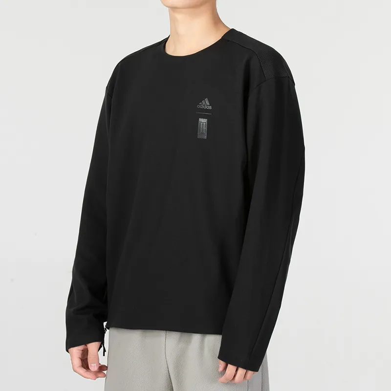 Adidas Sweatshirts Men Black-4