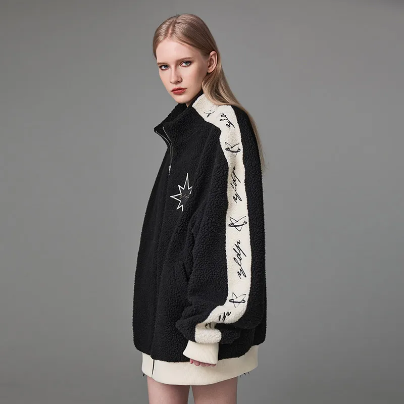 YLDP Velvet Jackets Unisex Black-3
