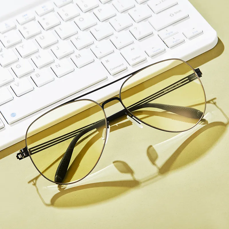 MUYKUY Aviator Sunglasses Men's-1