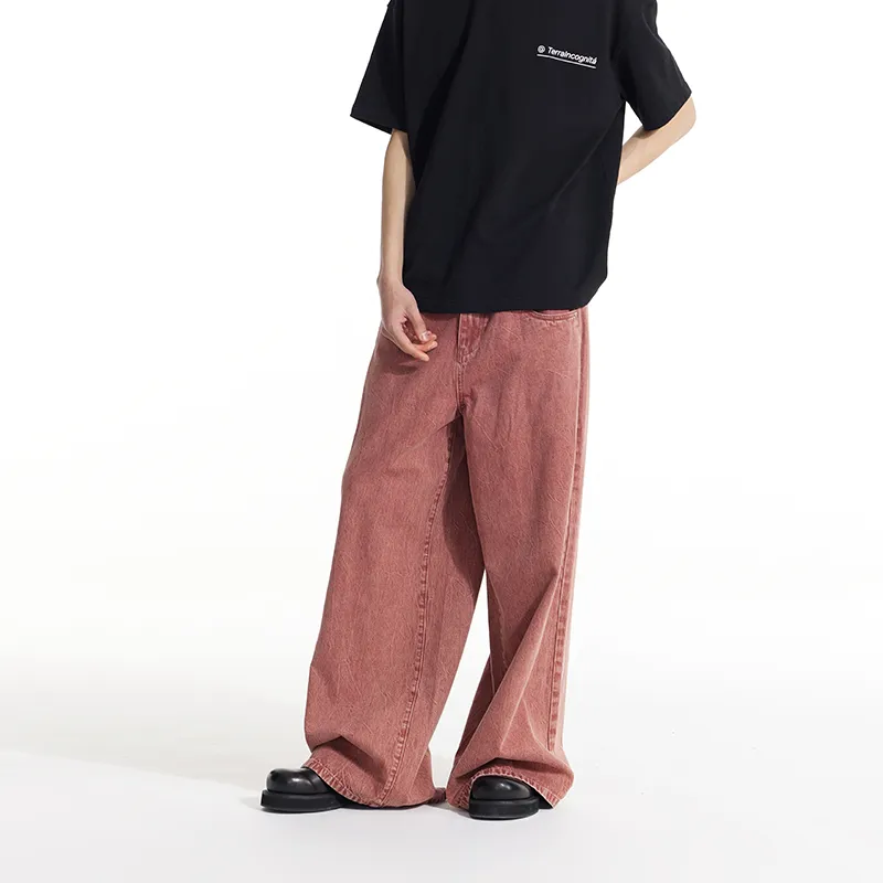 TERRA INCOGNITA Jeans Unisex Pink Wax-7