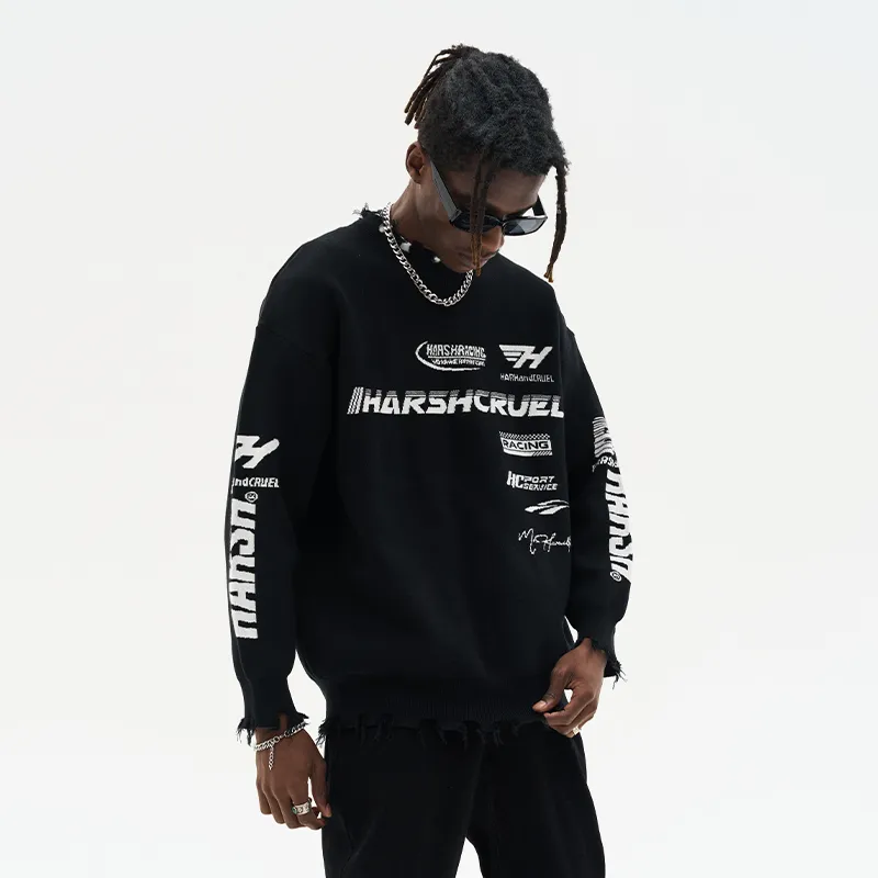 HARSH AND CRUEL Sweaters Unisex-3