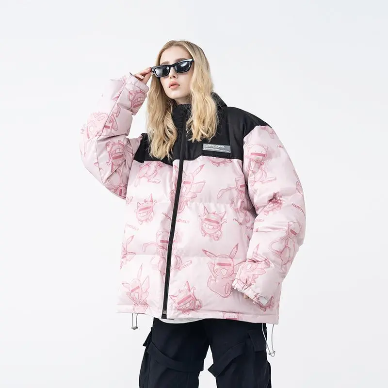 HARSH AND CRUEL Puffer Jacket Winter Unisex-10