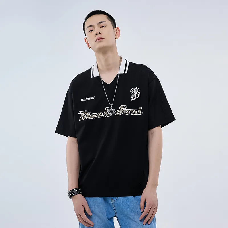 ONIARAI Soccer Jerseys Men Black-2