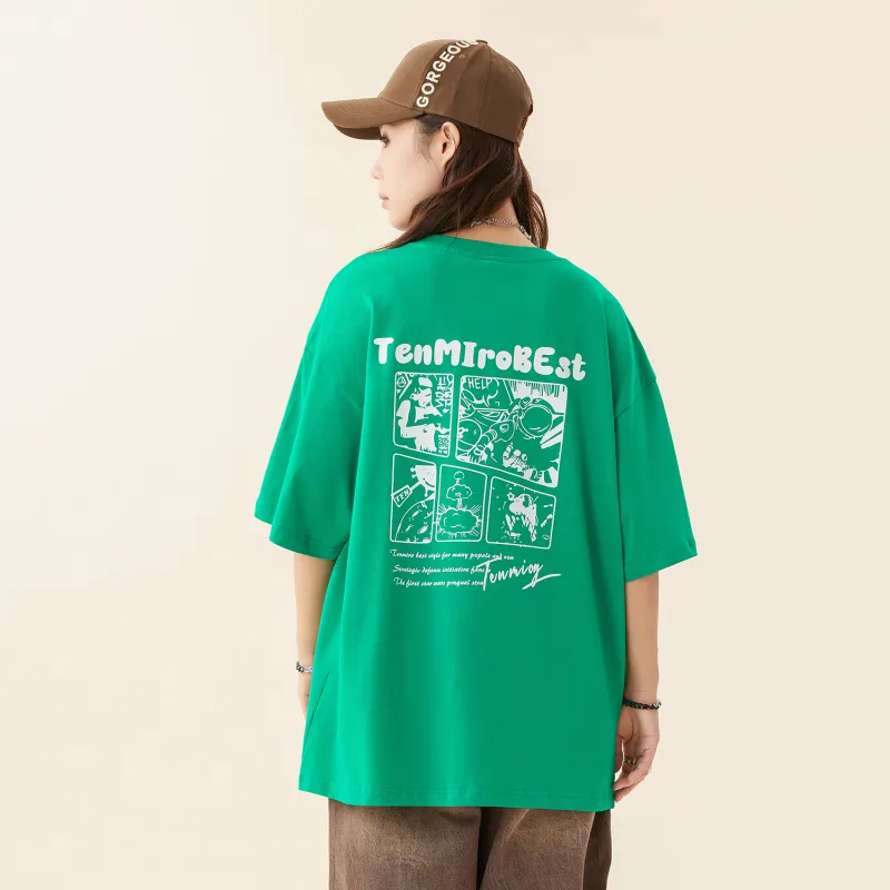 TEN MIRO Short Sleeved T Shirts Unisex-12