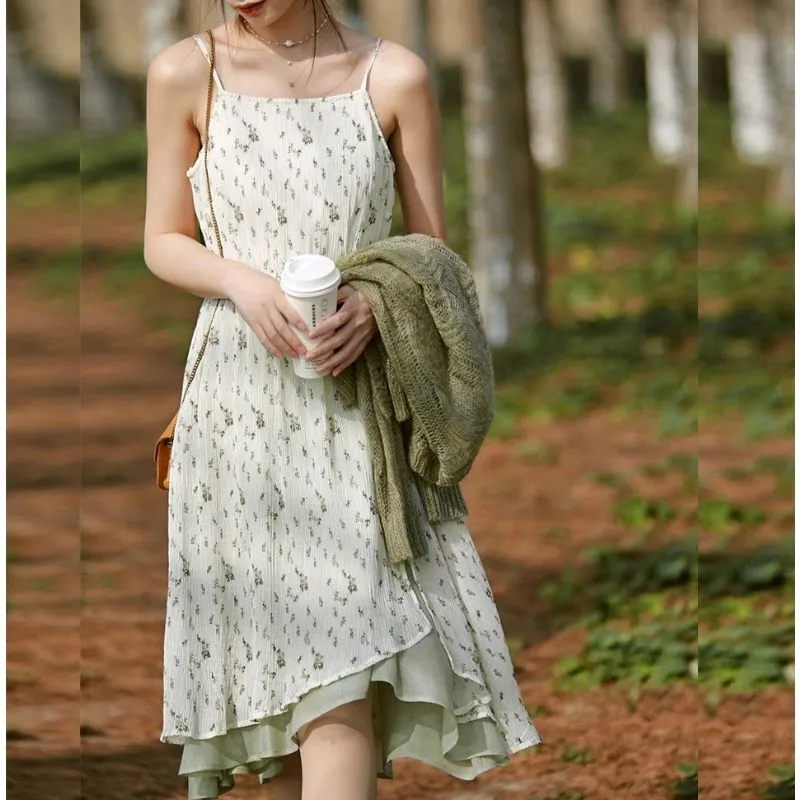 ANNECHEN Camisole Dress Dress Ecru-2