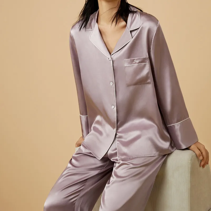 JINSANT Pajama Set Women's Soft Purple-1