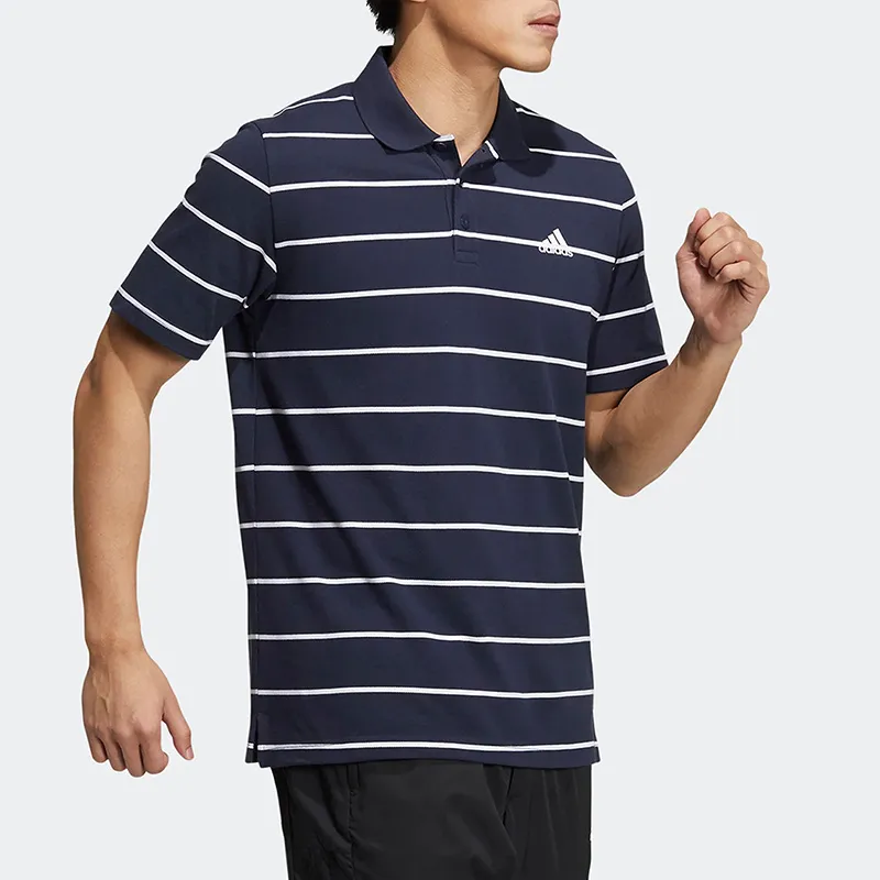 Adidas Polo Shirt Men's Navy Blue-2