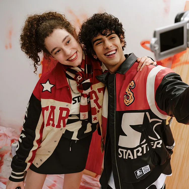 STARTER Jackets Unisex Black-3