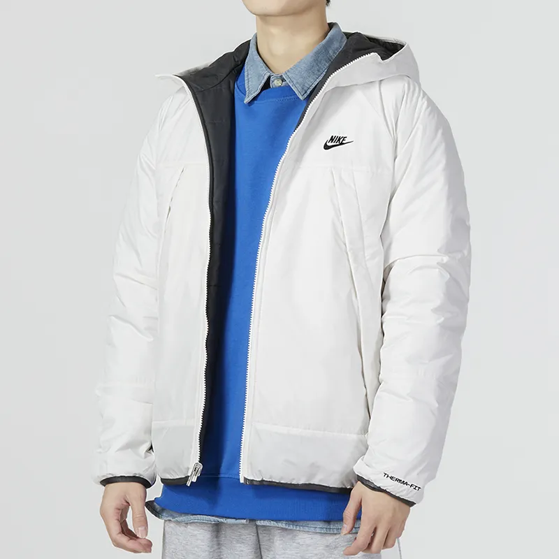 Nike Puffer Jackets Men Black-7