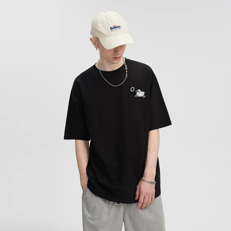 GUKUUL T-Shirts Unisex Black-6
