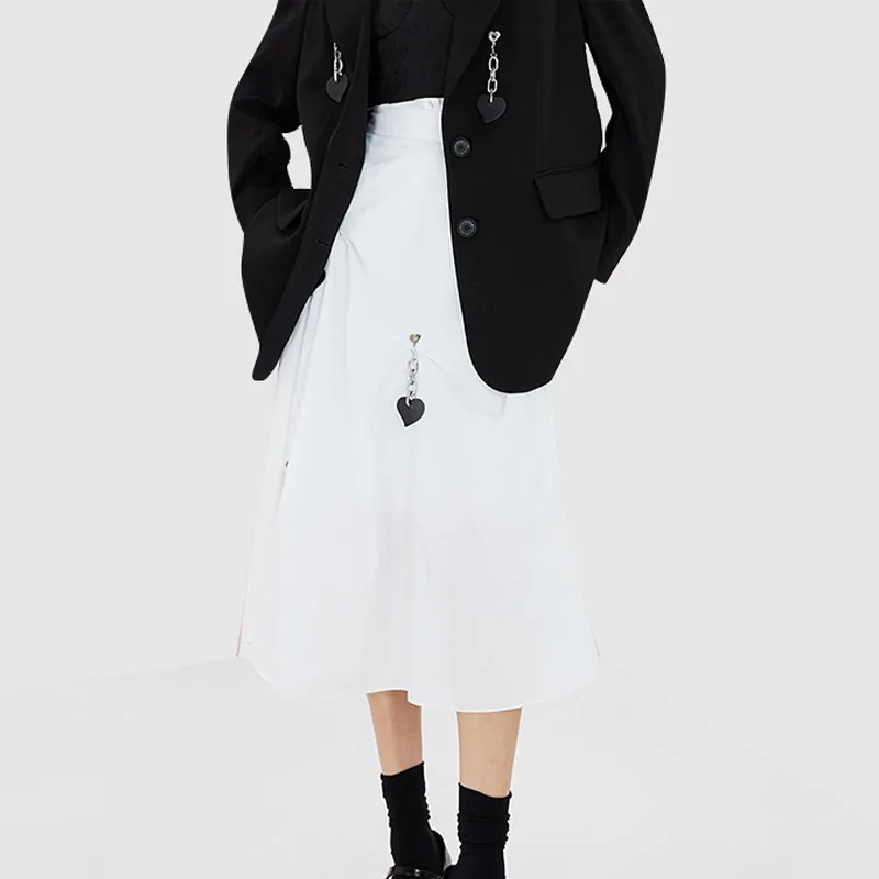 BIENKIMIIYE Casual Long Skirts Women's-8