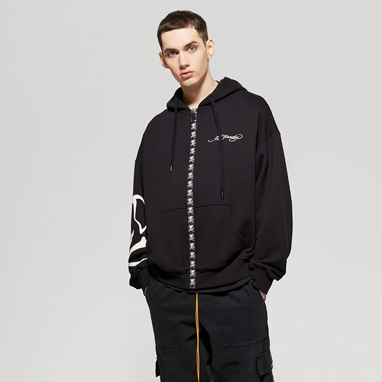 Ed Hardy Sweatshirts Men Black E1ODM276-2