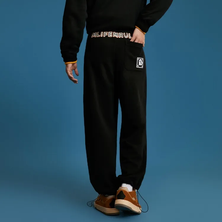 MLMR Jogger Sports Pants Unisex Black-4
