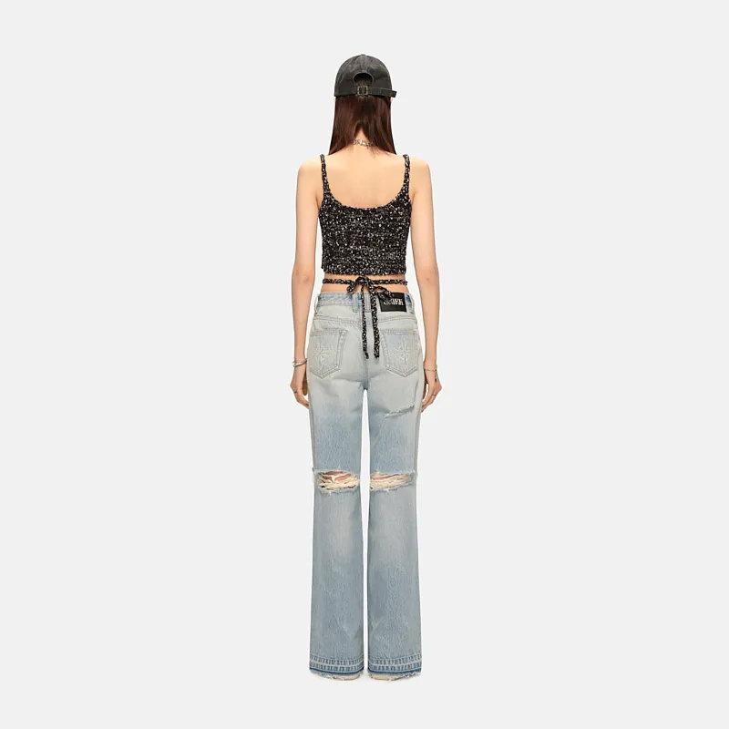 SMFK Jeans Women's Denim Blue-3
