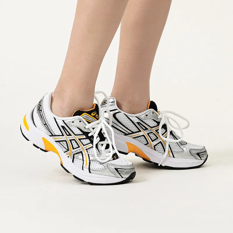 Asics Gel 1130 White Pure Silver Yellow Women's-6
